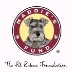 Maddie's Fund logo with The Pet Rescue Foundation tag line